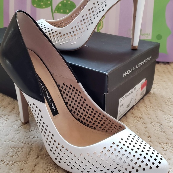 French Connection Leather pump - Picture 1 of 5